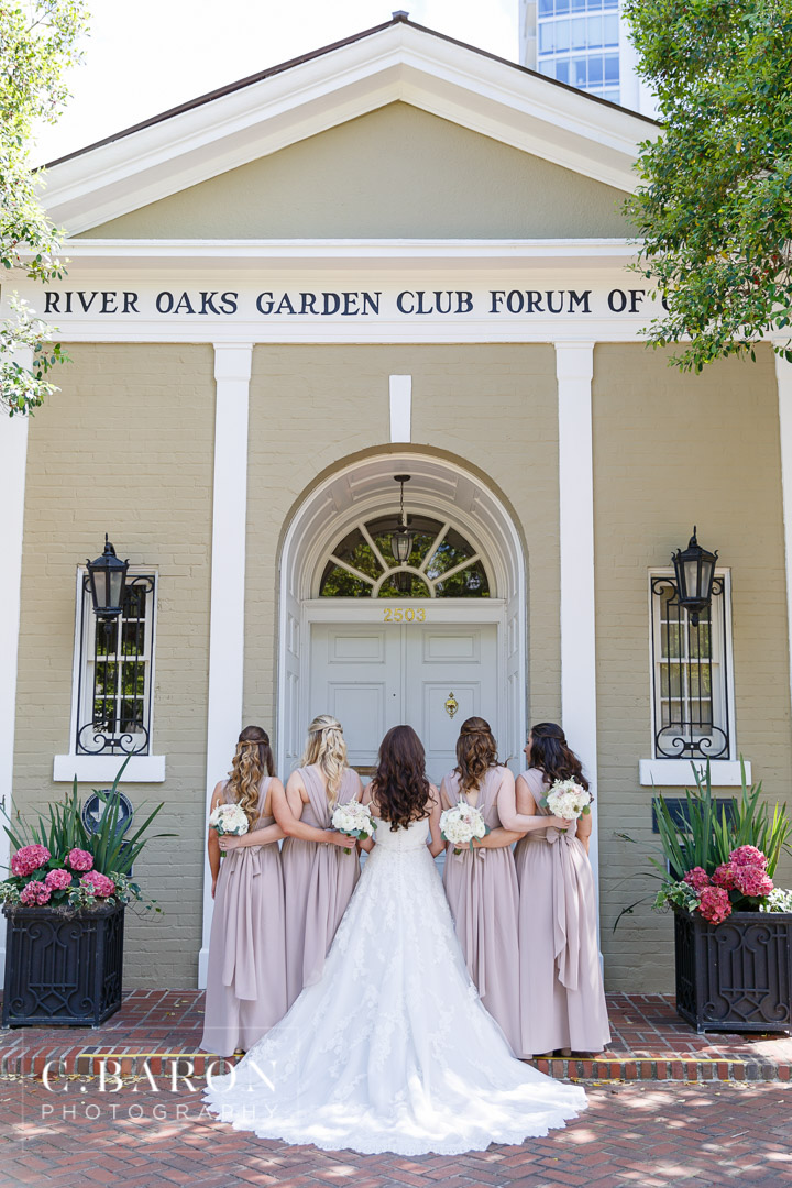 Houston Wedding Photographer River Oaks Garden Club Allison